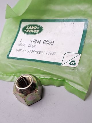 6 x Tuercas rueda acero ANR6089 Freelander