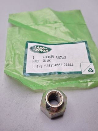 6 x Tuercas rueda acero ANR6089 Freelander