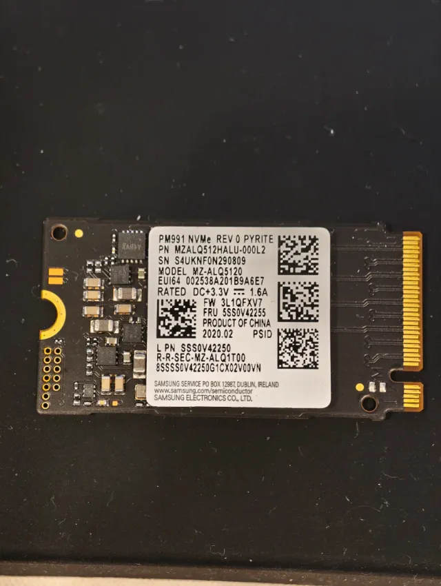 SSD NVMe M.2 512GB Samsung PM991