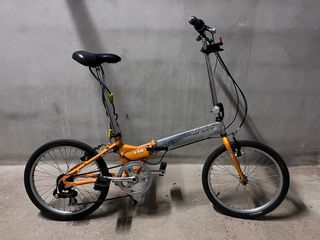 Bicicleta pieghevole Monty arancione 20"