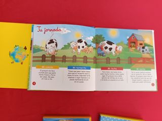 Conjunto de libro infantiles y DVD infantiles