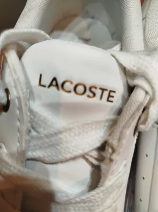 Zapatillas Lacoste Blancas