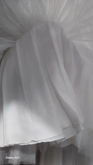 Vestitino damigella bianco elegante