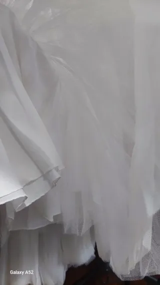 Vestitino damigella bianco elegante