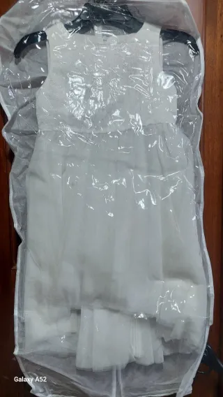 Vestitino damigella bianco elegante