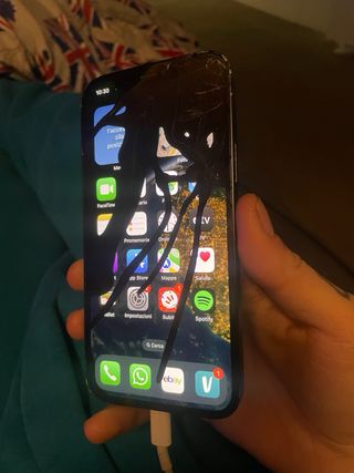 iPhone 12 64GB Nero - Schermo Rotto