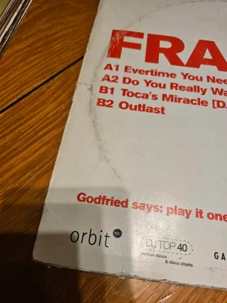 Vinilo 12 Fragma Toca's Miracle Mix