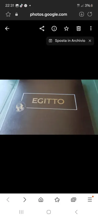 Set Domino Egiziano Nuovo