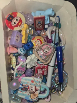 300g Cuentas Labubu Multicolor