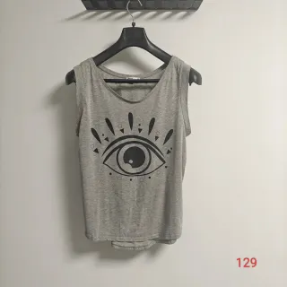 Camiseta tirantes Lefties ojo XL