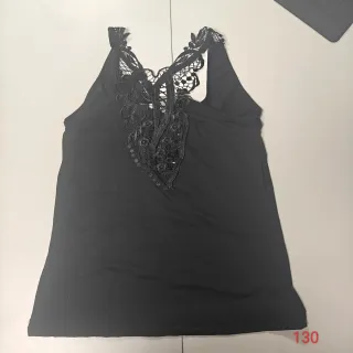 Camiseta tirantes encaje mujer Talla S