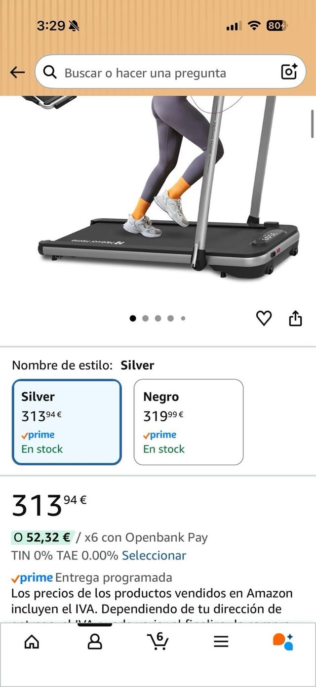 Cinta de correr Mobvoi Home SE Smart AI