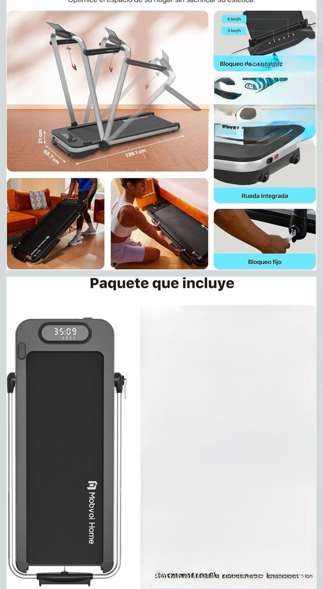 Cinta de correr Mobvoi Home SE Smart AI