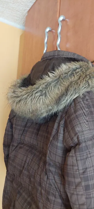 Chaqueta Columbia acolchada plumón natural y pluma