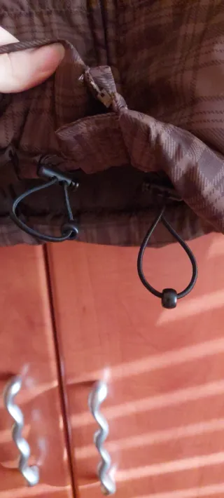 Chaqueta Columbia acolchada plumón natural y pluma