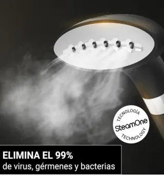 Plancha Vertical SteamOne Negra