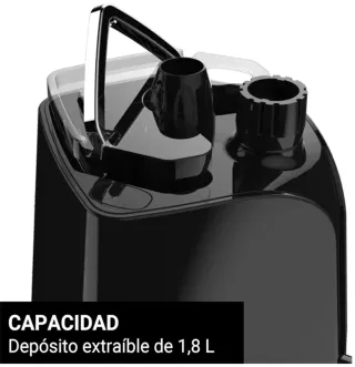 Plancha Vertical SteamOne Negra