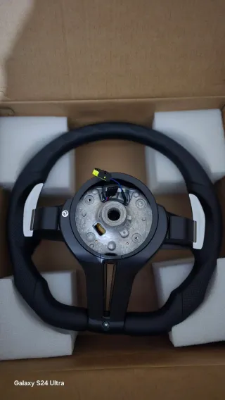 Volante + Airbag + Patilhas BMW Mperformance (Novo