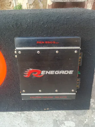 Subwoofer JBL 1000w 250 rms Etapa Renegade 550w