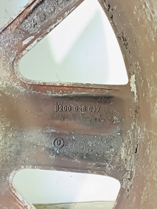 LLANTA RENAULT SCENIC II (JM) F9Q812 8200026037