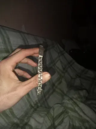 Pulsera esclava plata de ley