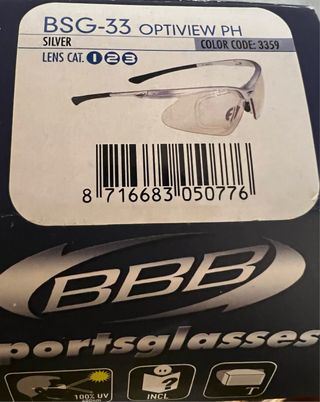Gafas NUEVAS fotocromáticas BBB OPTIVIEW PH