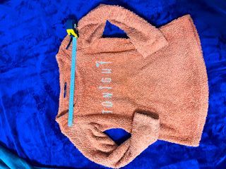 Jersey peluche Kiabi camel Tonight Talla S