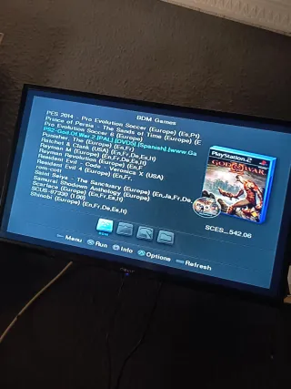 Consola PlayStation 2 PS2 Fat Negra