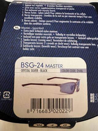Gafas NUEVAS BBB Policarbonato BSG-24 MASTER