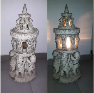 Lámpara/Farolillo Torre Medieval