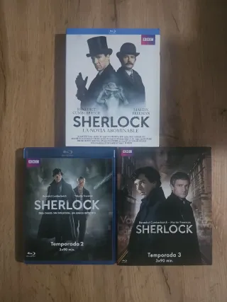 Sherlock Blu-ray Temporada 2 y 3