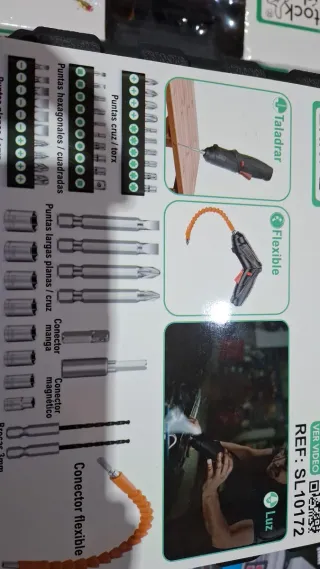 Destornillador Eléctrico Stock Líder 4.2V