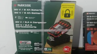 Amoladora 20V,discos corte varios,Batería y Cargad