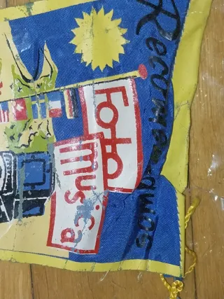 Banderín Alicante Foto Música  Vinilo libros mapa