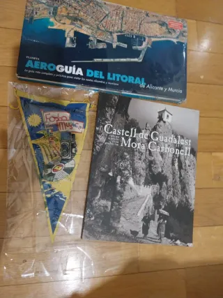 Banderín Alicante Foto Música  Vinilo libros mapa