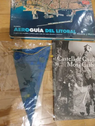 Banderín Alicante Foto Música  Vinilo libros mapa