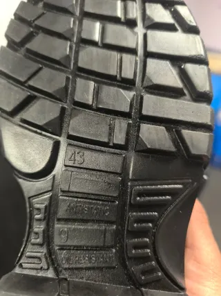 Zapatos de seguridad U-Power negros,