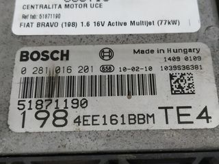 Fiat 560715 centralita motor 51871190 bravo (198)