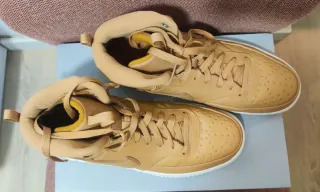 Nike Court Vision Mid Winter Camel