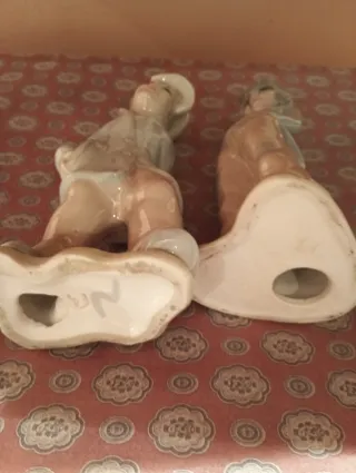 Figuras de porcelana niños