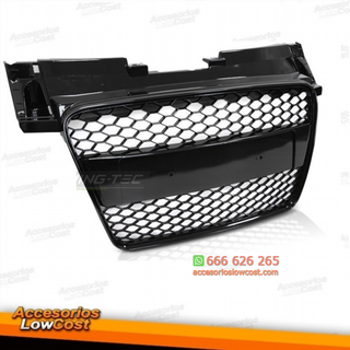 PARRILLA AUDI TT LOOK RS EN PANAL DE ABEJA NEGRO