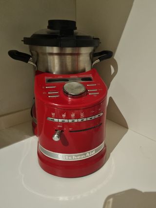 Robot de cocina KitchenAid rojo