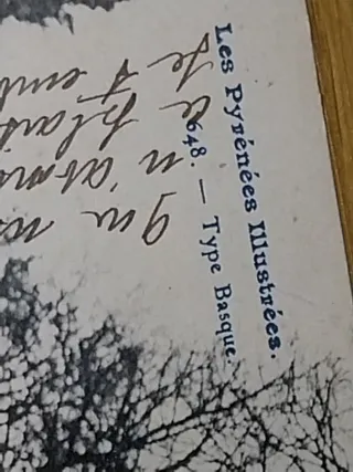 Pais vasco gente 24 Postales Antiguas  originales