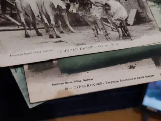 Pais vasco gente 24 Postales Antiguas  originales