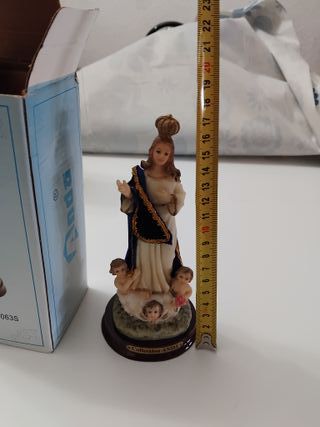 Statua Religiosa Vergine con Angeli