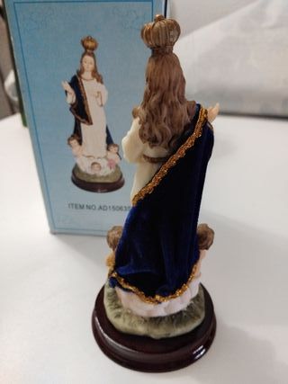 Statua Religiosa Vergine con Angeli