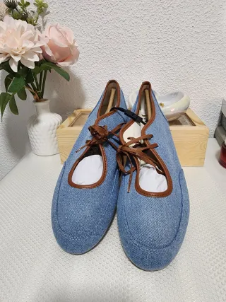 Bailarinas denim