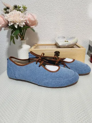 Bailarinas denim