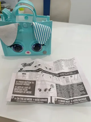 Bolso infantil mascota interactiva