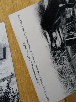 Lote 28 Postales Antiguas País Vasco antiguo ORIGI